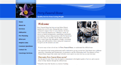 Desktop Screenshot of perryfuneralhome.net