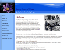 Tablet Screenshot of perryfuneralhome.net