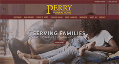 Desktop Screenshot of perryfuneralhome.com